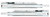 File Drawer Slides, 18", Zinc, 5 Pairs