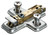 Clip-On Hinge Mounting Plates, Stamped Steel, 3MM, Pre-Mounted Euro Screw