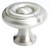 KNOB, SOLID BRASS