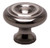 KNOB, SOLID BRASS