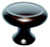 KNOB, SOLID BRASS