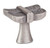 KNOB, 1-5/16 X 15/16 WEATHERED NICKEL KNOB, 1-5/16 X 15/16 WEATHERED NICKEL