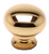 KNOB, 1-1/4", HOLLOW BRASS
