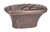 KNOB 1-13/16 X 15/16 WEATHERED VERONA BZ KNOB 1-13/16 X 15/16 WEATHERED VERONA BZ