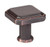 KNOB, 1-3/16 X 1-3/16 VERONA BRONZE KNOB, 1-3/16 X 1-3/16 VERONA BRONZE
