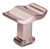 KNOB 1.26" PINK FINISH
