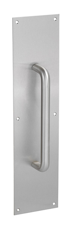 Pull Plate, Model PP202, Polished Brass