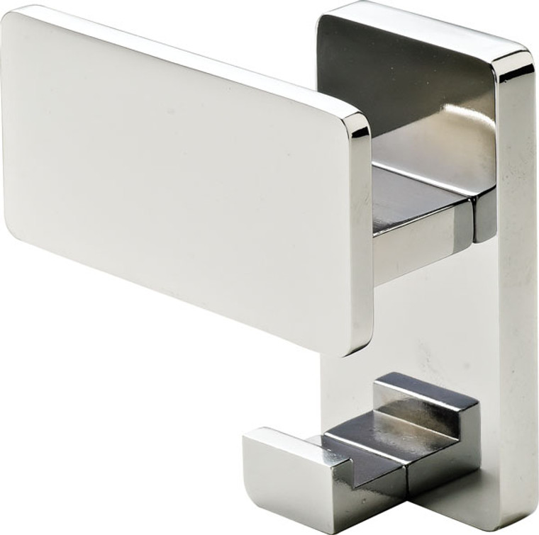 Coat Hook, Bella Italiana, satin nickel, 90mm x 46mm x 90mm