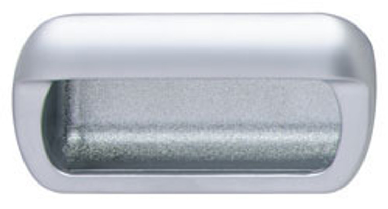 Mortise Pull, zinc, chrome matt, 108 x 22mm