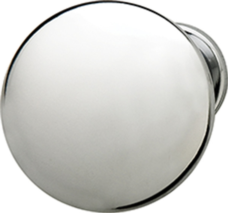 Mushroom Knob, zinc, chrome polished, 8-32, 30 x 28mm