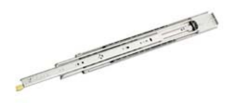 Ball Bearing Slide, Accuride C9307 left hand member, heavy duty, lock-out, full extension, steel, zinc-plated, 500 lbs, 40"