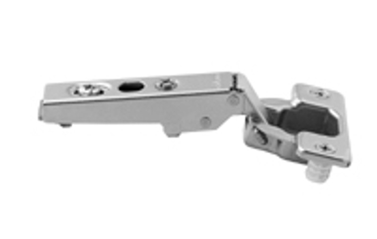 Clip Top 107D Hinge, Straight-Arm, Self Closing, Press-In