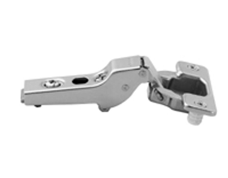 Clip Top 107D Hinge, Half-Cranked, Self Closing, Press-In