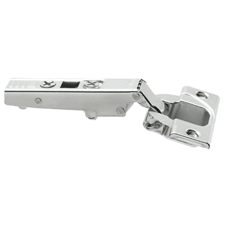 Clip Top 110D Hinge, Straight-Arm, Free Swing, Screw-On