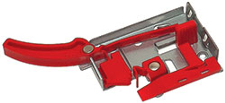 Quick Mount Disconnects for concealed undermount slide, plastic, red