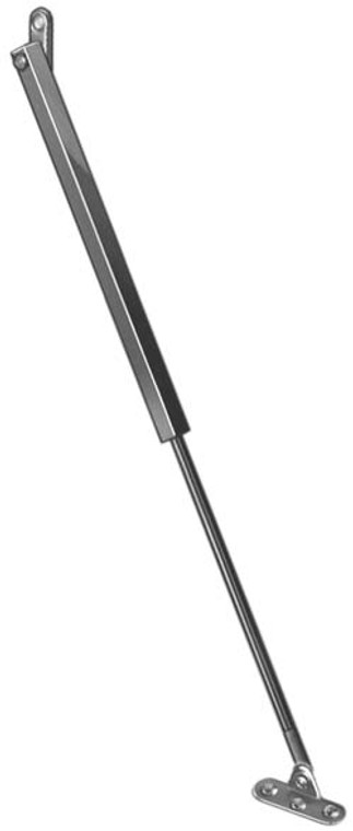 Fall-Ex 32, flap stay, brass, nickel plated, 330mm, Quantity discount