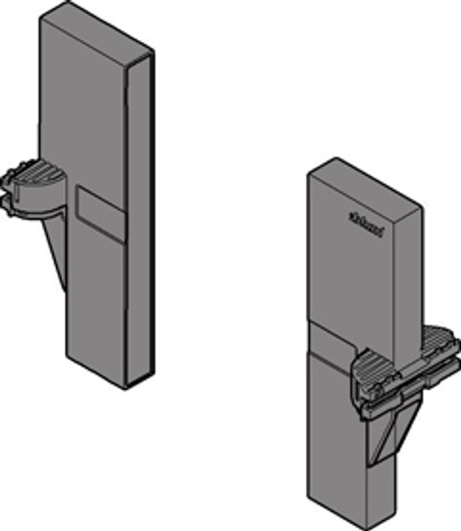 Orga-Line Intivo Spring Loaded Connector, For D Height Drawer