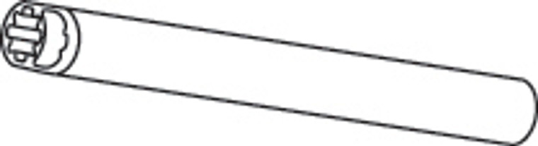 Aventos Hl Oval Stabilizer Rod, Up To 1220Mm (48") Wide Cabinets, 1061Mm Cut To Size, Aluminum V1