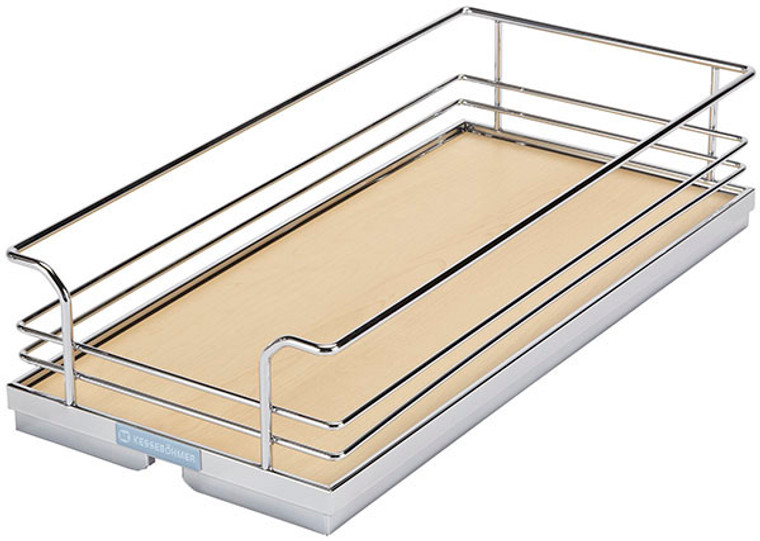 Pull-Out, Arena, steel, chrome / maple, 17 1/16 x 20 5/8 x 4 5/16"