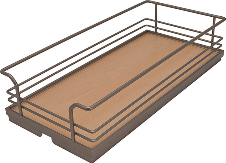 Pull-Out, Arena, steel, champagne / maple, 14 1/16 x 20 5/8 x 4 5/16"