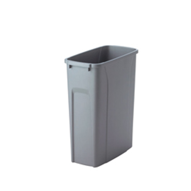 KV QT50PB-W Replacement Trash Can, 50 quart, white