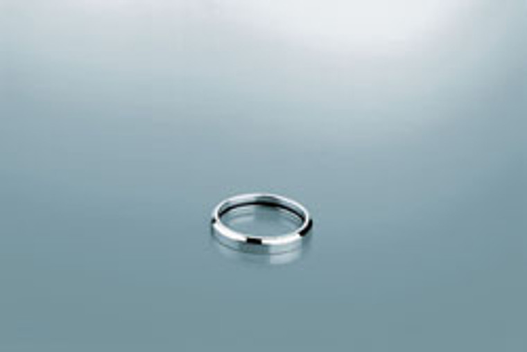 Cover Ring, brass, chrome-plated polished