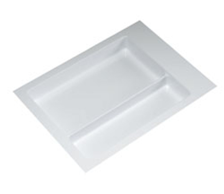 Cutlery Tray, plastic, white, 400 x 540 x 57mm