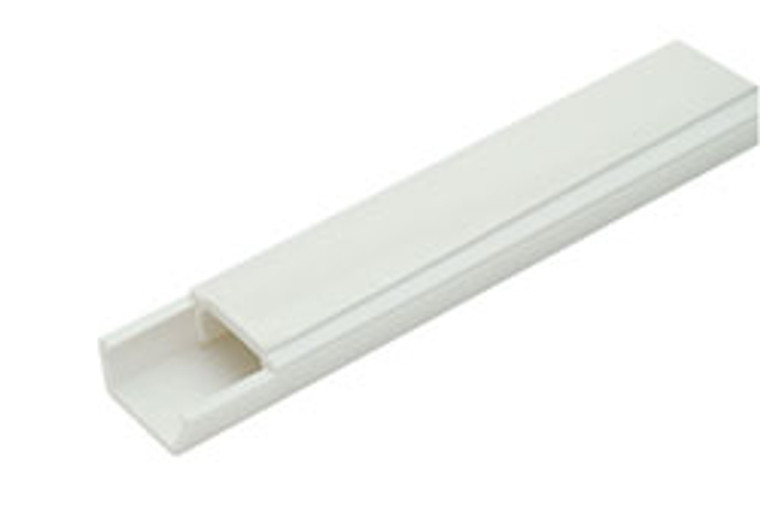 Cord Cover, plastic, white, 15"