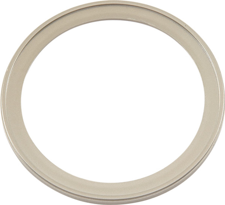 Surface Ring, plastic, nickel, 3mm