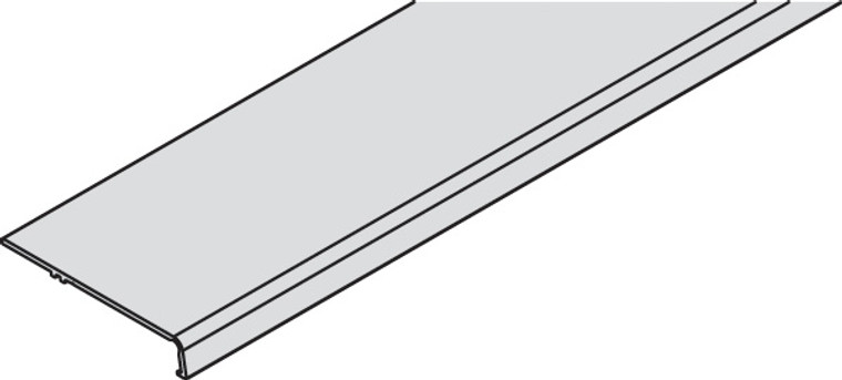Cover Profile, top/bottom, EKU Combino 20/35, Aluminum, 2.5 meters