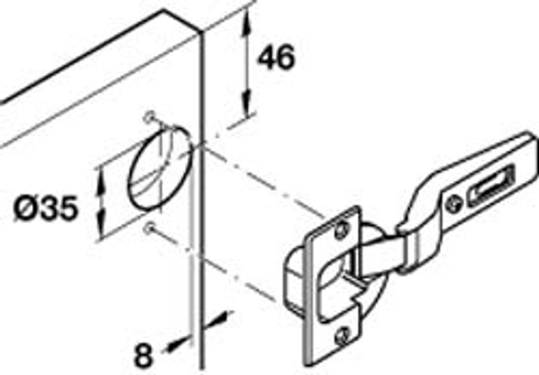 XL Accessory Pack, 35mm, inset, free swing, clip