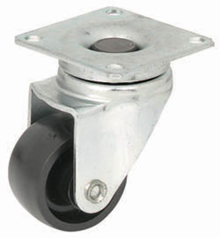 Swivel Caster, steel, zinc-plated, 35 kilogram, 40mm