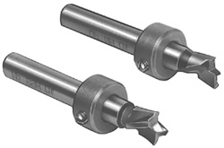 Brad Point Twist Drill Bit, for Press-Fit Connector Carbide 10mm (25/64") with stop ring