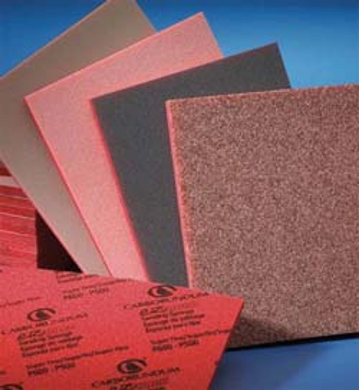 Sponge EZ Touch, 4 1/2" X 5 1/2" X 3/16", aluminum oxide, 60 grit medium