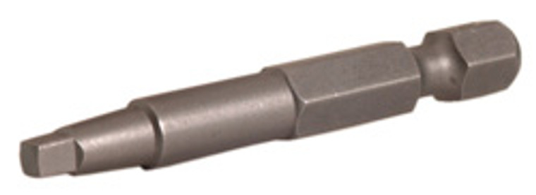 Driver Bit, standard, square drive #2, 6" length