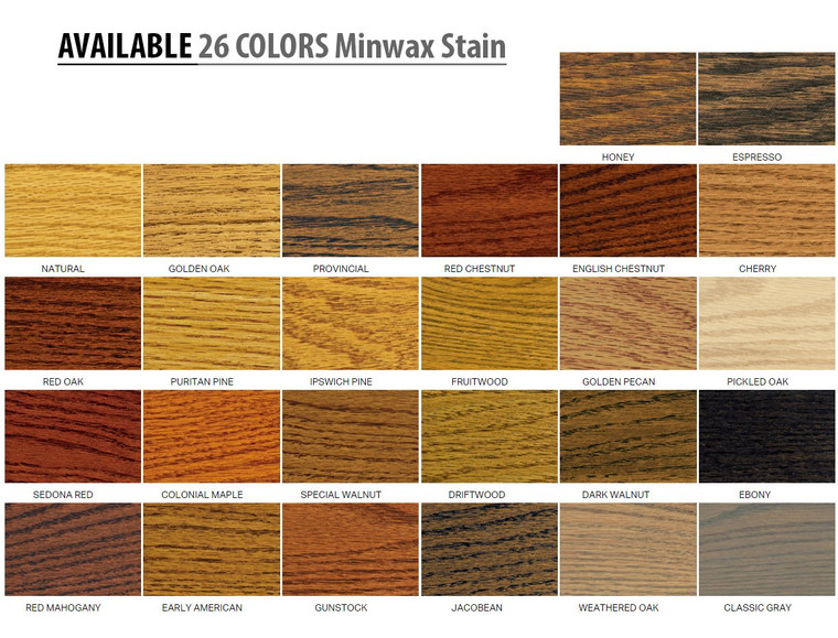 Minwax Wood Stain withBrush Choose your color and size, shop pack -not for resale.