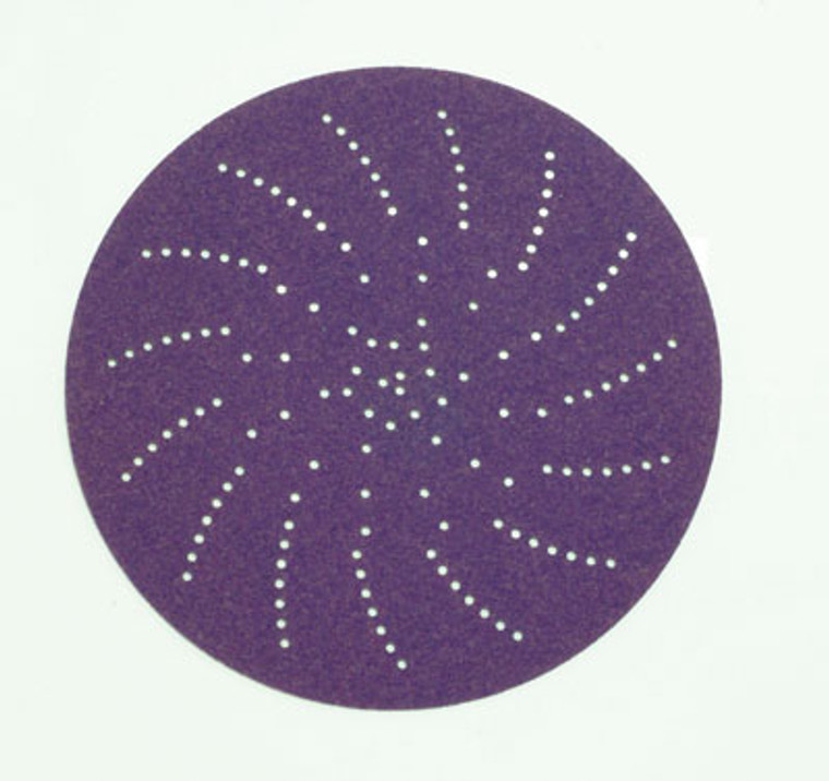 3M 5" Hookit Clean Sanding Discs, Purple 100 5"