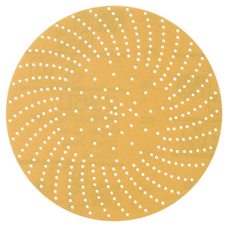 3M 6" Hookit Clean Sanding Discs, Gold 120 6"