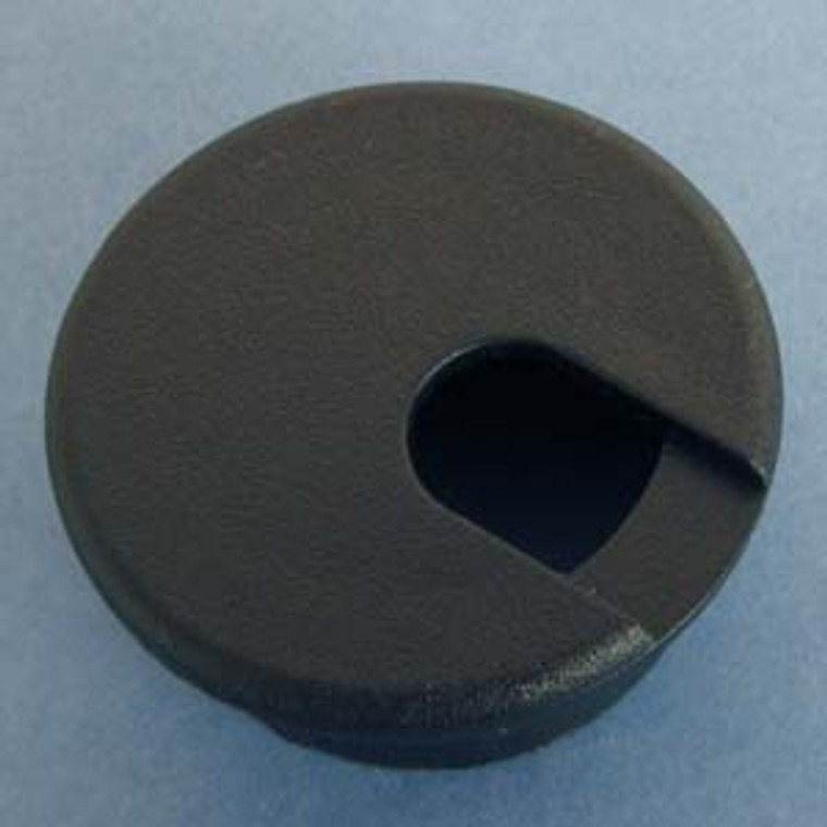 Round Wire Management Grommet Black 1-1/2", Pkg of 25