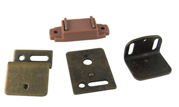 Magnetic Overlay Door Catch, Replaces # A09765 Pt ,Tan