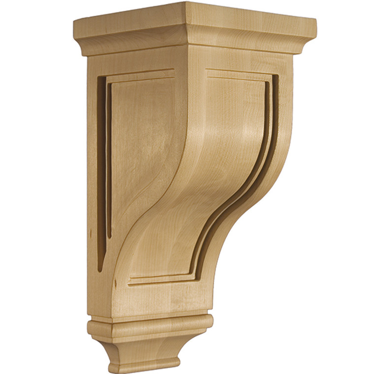 Art for Everyday Corbels, Maple 7-1/2" W X 7-3/4" D X 15-3/8" H