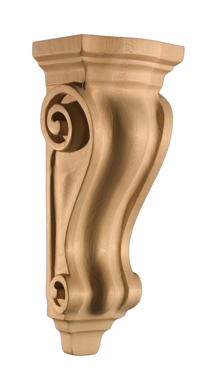 Art for Everyday Corbels, Paint Grade 5-1/8" W X 4" D X 12-1/2" H