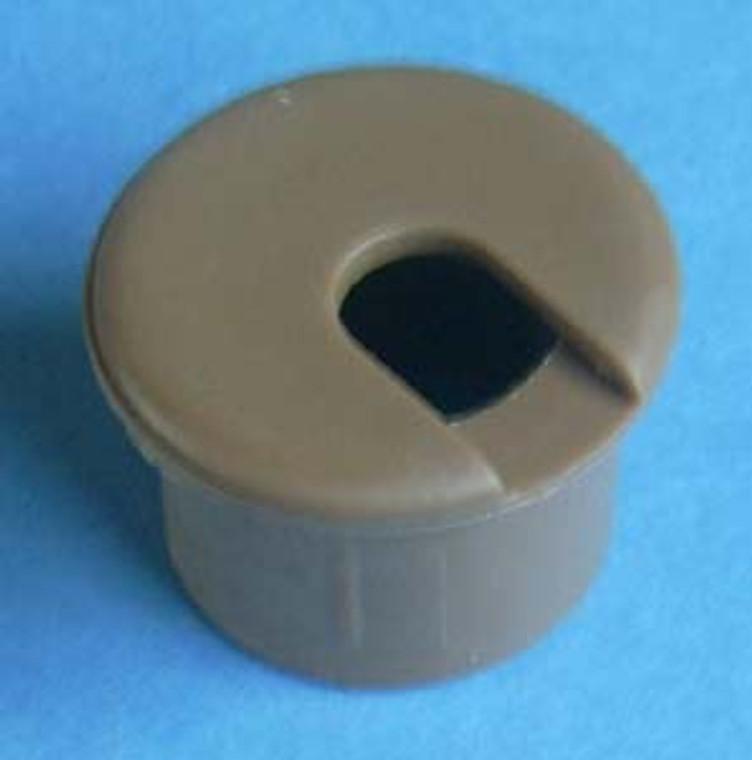 Round Wire Management Grommet Tan 1", Bag of 100