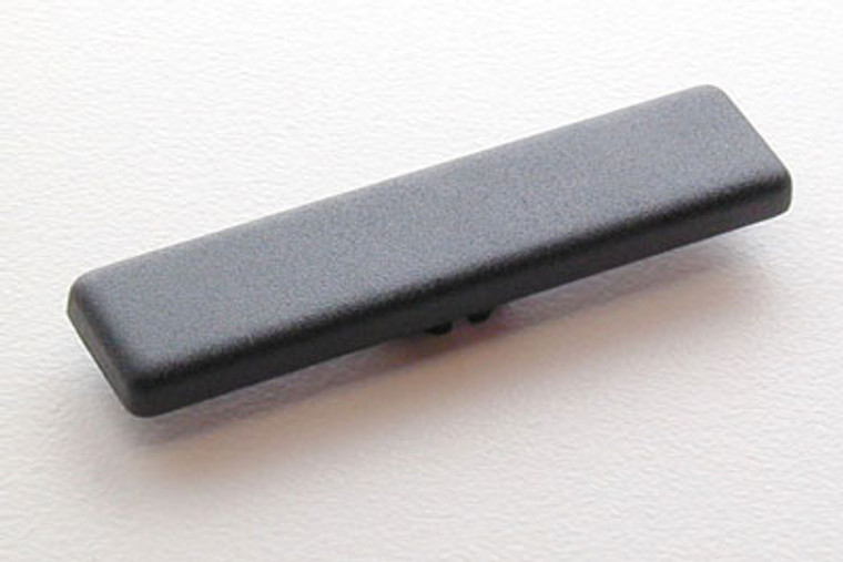 Straight Arm Hinge Cover Caps, Black