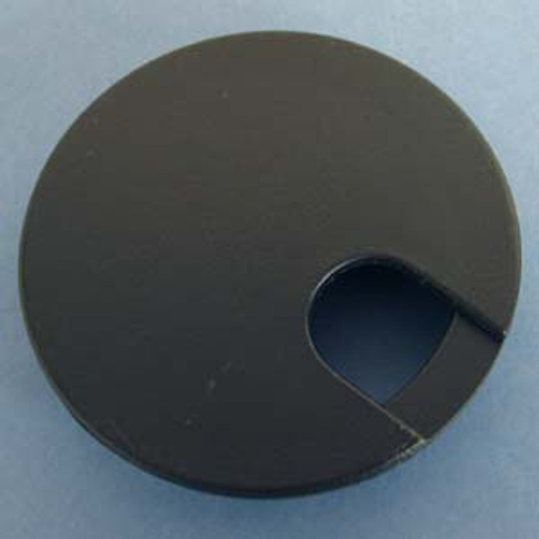 Round Wire Management Grommet Black 3", box of 50