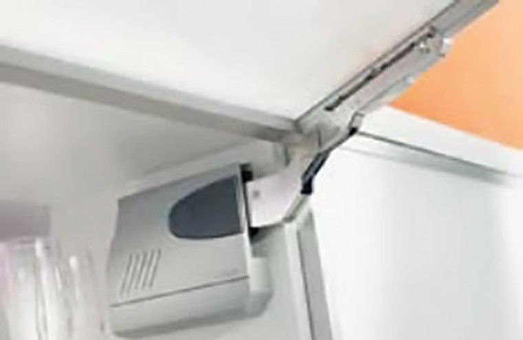 Aventos HK-S Door Lift System, Narrow Aluminum Door Frame