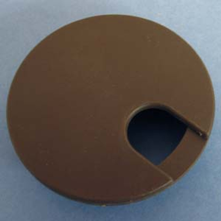 Round Wire Management Grommet Brown 3", Box of 50