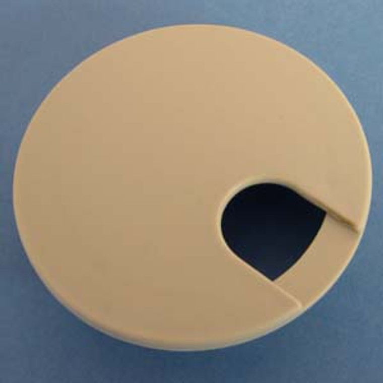 Round Wire Management Grommet Putty 3", Bag of 1