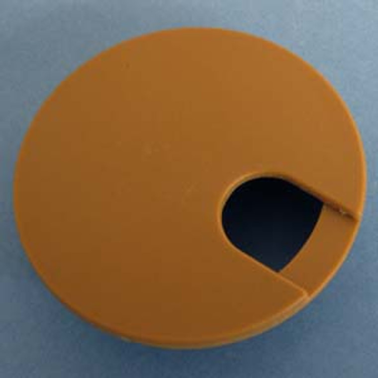 Round Wire Management Grommet Tan 3", Box of 100