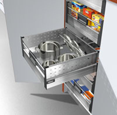 Interior Rollout, D Height., Single Wall Choose from 75lb gray, 110lb gray, 75lb stainless steel and 110lb stainless steel, Gray 550Mm (21-5/8")